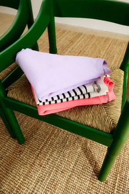 Oliver Bonas Mono Stripe Sweat £50 - Oliver Bonas Pink Neon Marl Sweat £50 - Oliver Bonas Purple Washed Sweat £55
