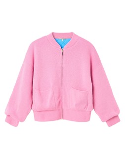 Oliver Bonas Pink Quilted Knit Jacket £88
