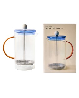 Oliver Bonas Ribbed Glass Cafetiere £32.50