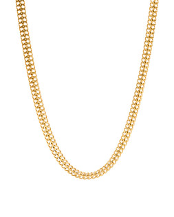 Oliver Bonas Sylvia Interest Chain Stainless Steel Necklace £34
