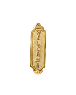Oliver Bonas Welcome Door Knocker £29.50