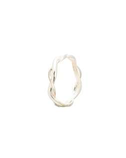Oliver Bonas Willa Waved Lines Silver Ring £36