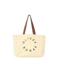 Oliver Bonas Yellow Fabric Shopper £22