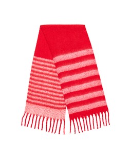 Red & Pink Striped Blanket Scarf £39.50