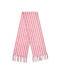 Red & Pink Striped Scarf £35