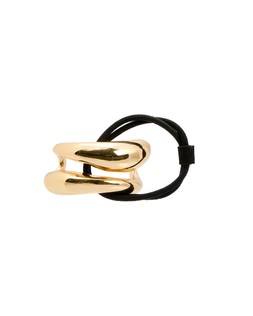 Tyra Gold Tone Organic Shape Hair Band Cuff £12.5