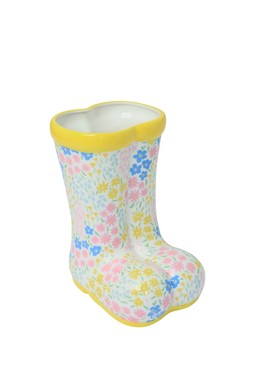 B&M GARDEN SS26 // GARDEN LIFE // WELLINGTON BOOT PLANTER // £10 //