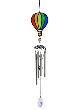 B&M GARDEN SS26 // SOLAR HOT AIR BALLOONS // HOT AIR BALLOON WINDCHIME // £5 //