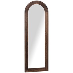 B&M HOME SS26 // STATEMENT HOME - LIMITED TIME ONLY // WOODEN MULTISTEP MIRROR // £40 //