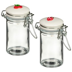 B&M HOME SS26 // PRETTY FRUIT DINING // FRUIT MOTIF SPICE JAR // £1.50 //