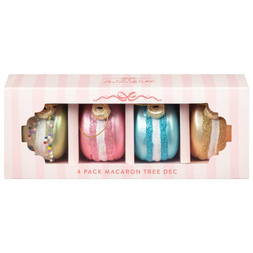 4PK MACARON TREE DEC £3.50 (436579)