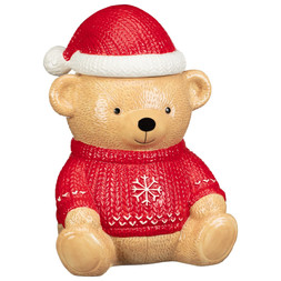 CERAMIC BEAR JAR £12 (437422)
