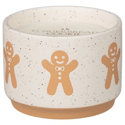 GINGERBREAD CANDLE (FOAM WAX) £4 (411775)