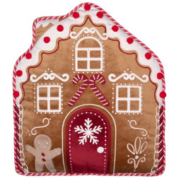 GINGERBREAD HOUSE CUSHION £8 (425308)