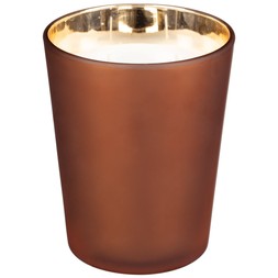 LARGE GINGERBREAD METALLIC CANDLE £6 (436091)