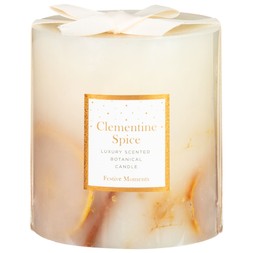 LUXURY FILLED CANDLE SPICED CLEMENTINE £6 (400979)