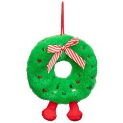 PLUSH TREE DEC PK1 WREATH £2.50 (426100)