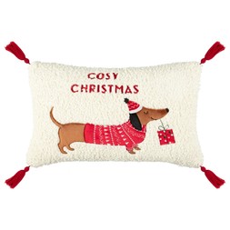SANTA SHAPED CUSHION £8 (437000)