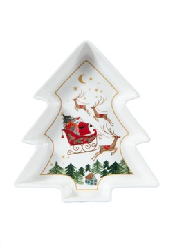 Nostalgia Sleigh Tree Dish 23cm