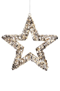 Gold Foil Micro LED Star Flashing Effect