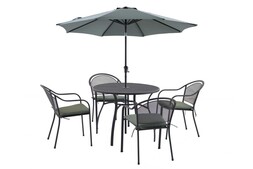 Lisbon 4 seater grey
