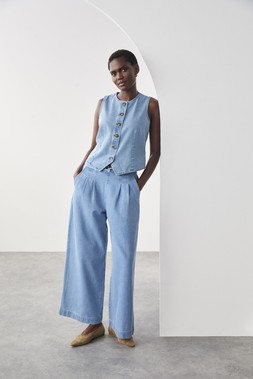 Denim Waistcoat £18