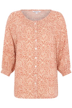 Shirred Print Blouse £18