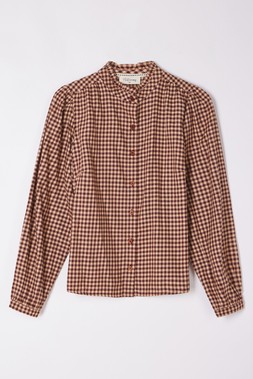 Check Shirt with Frill Collar £20- Available from 9th August 2026
