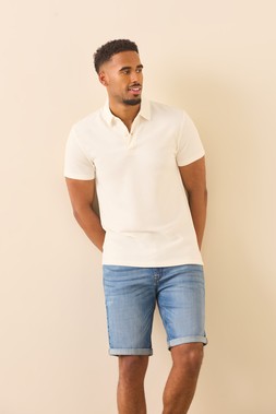 Mens Mid Blue Five Pocket Denim Shorts £16