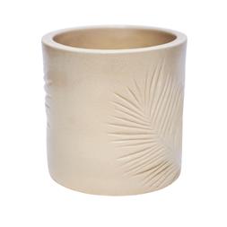KEW STONEWARE SAGO PALM PLANTER IVORY 18CM &pound;29.99 (Available in other sizes )