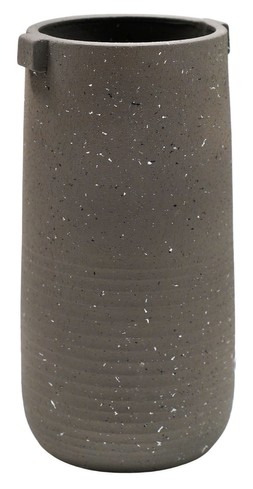 Aurora Terrazzo Handles Tall Vase Slate H30cm D14cm &pound;34.99