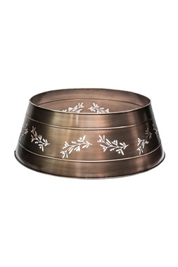 BRONZE CUT OUTMISTLETOE TREE SKIRT £64.99