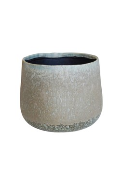 Celeste Grey Planter H17cm D21cm &pound;24.99