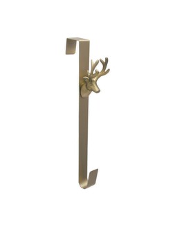 Christmas Wreath Hanger Deer Brass &pound;19.99