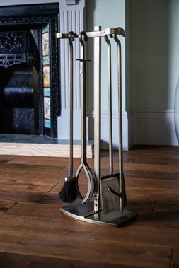 Fireside Companion Set Brass &pound;134.99