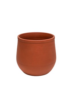 Handthrown Planter Burnt Umber 19cm &pound;19.99