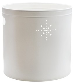 Indoor Christmas Tree Bucket With Star In Powder White &pound;49.99