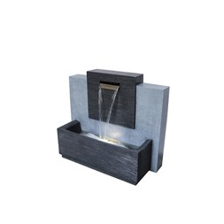 LARGE OUTDOOR CONTEMPORARY WATER FEATURE CEMENT H71CM W80CM &pound;599.99 (OCWFCL)