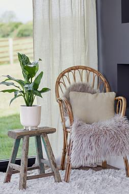 Lecce White Speckled Planter H24cm D20cm &pound;39.99