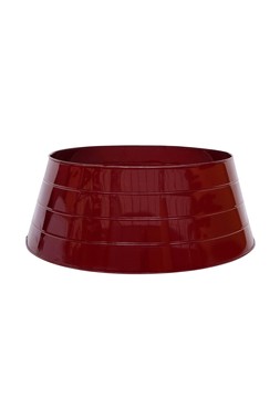 METAL CHRISTMAS TREE SKIRT BORDEAUX £54.99