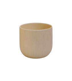 Metallic Planter Cream 15cm &pound;6.99