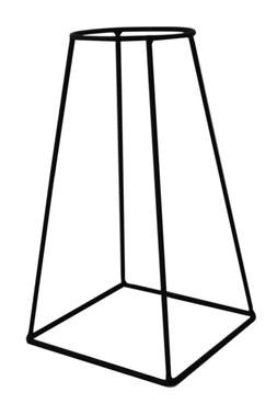 Minimo Plant Stand In Black H40cm D21cm &pound;19.99, H60cm D26cm &pound;27.99