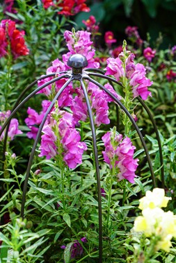 OUTDOOR PLANT SUPPORT ZINC H50CM W26CM