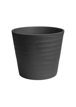 Oslo Anthracite Taper Planter H14cm D15cm £7.99