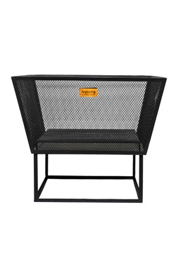 OUTDOOR NORFOLK FIRE PIT BLACK IRON (Available in Rust) H44.5CM W52CM &pound;169.99 (ONFB52)