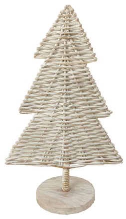 Rattan Christmas Tree White &pound;59.99