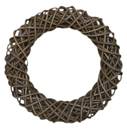 Rattan Wreath Natural Diam 50Cm &pound;39.99