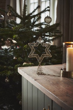 Rigel Star Tree Topper Gold &pound;9.99