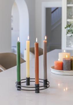Rustic Unscented Dinner Candle £2.99
