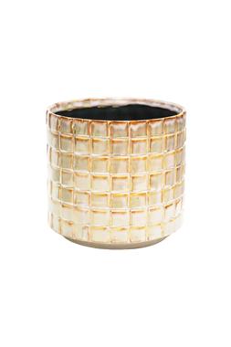 Tarah Textured Ivory Glaze Planter H11cm D10cm &pound;7.99, H15cm D16cm &pound;14.99, H17cm D18cm &pound;22.99